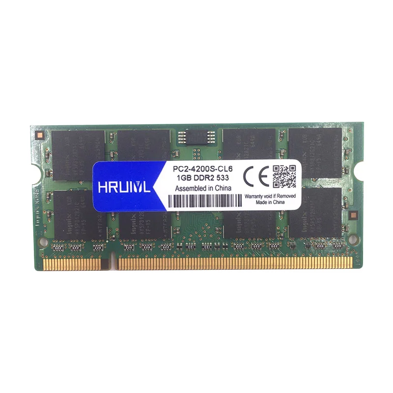 Wholesale Notebook RAM DDR2 1GB 2GB 533 PC2-4200S DDR 2 533Mhz 1G 2G PC2 4200 533 Mhz Sodimm Laptop memory  Memoria DIMM 1.8v
