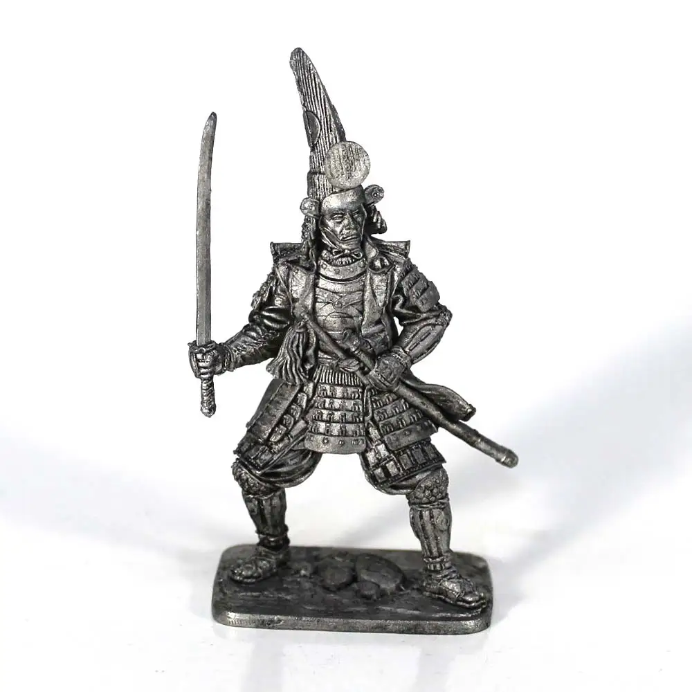 Samurai 54 mm figure Tin soldier 