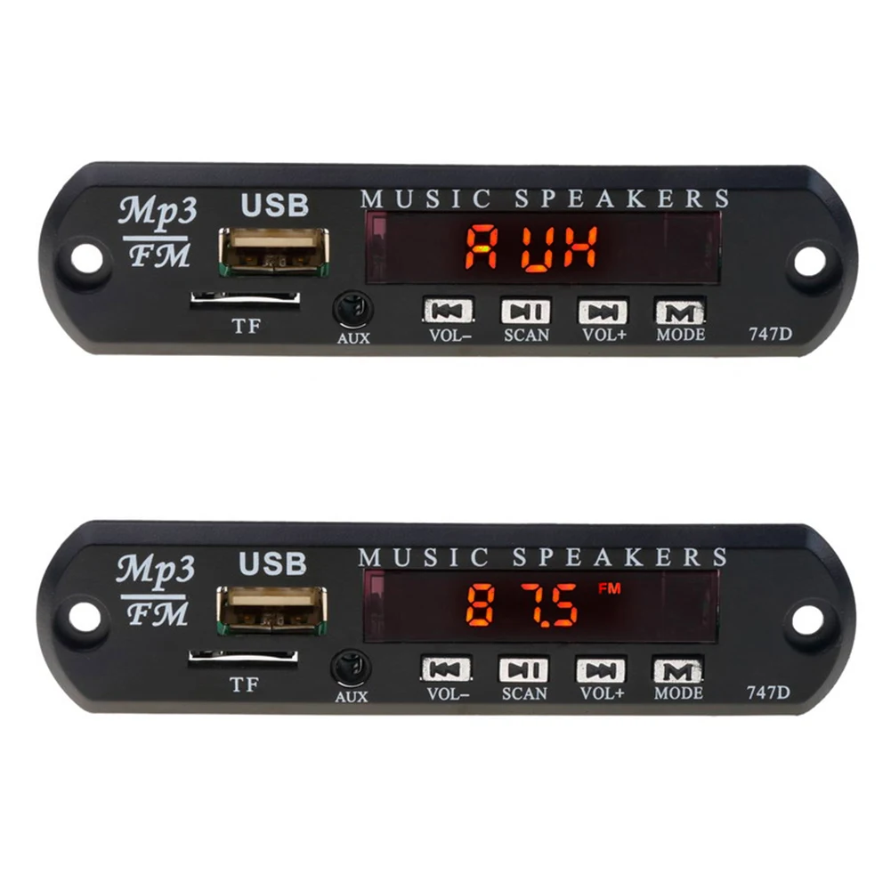 Q9A 12 В декодер аудио доска автомобиля радио USB FM MP3 музыка Дополнительный вход громкоговорителя TF пульт дистанционного управления