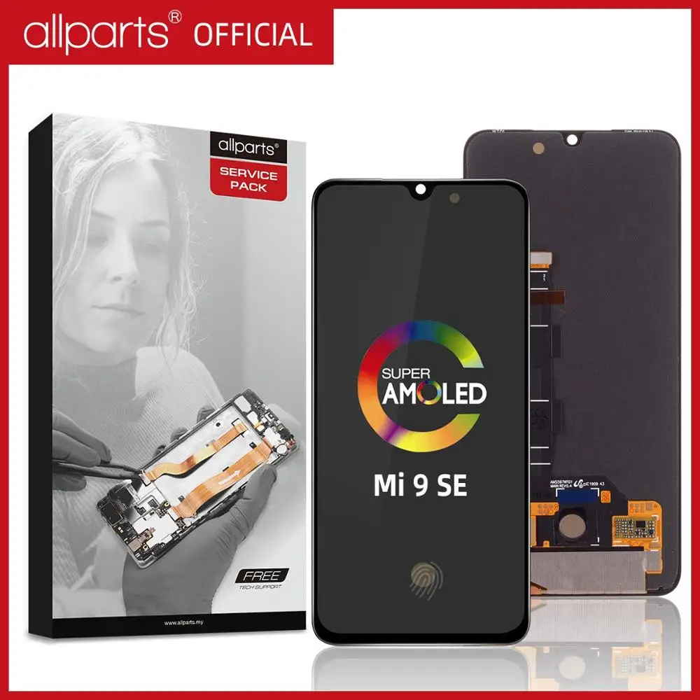

5.97" Original AMOLED LCD For XIAOMI Mi 9 SE LCD Display Touch Screen Digitizer Replacement Mi9 Mi 9 SE Display Global Version
