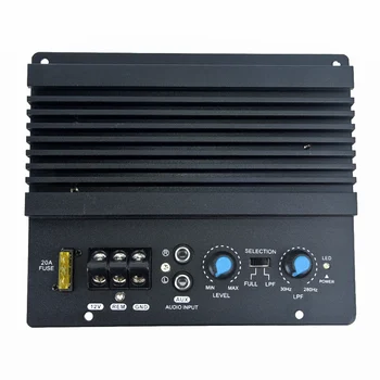 

1pcs Black Audio Sounds Amplifier Board Bass Subwoofer Metal Plastic 1000W Tools