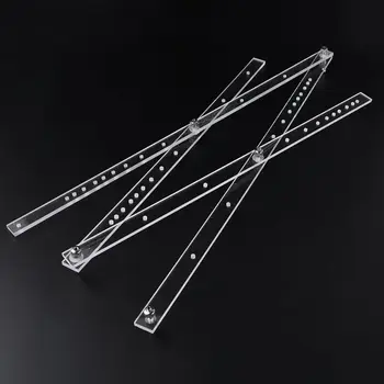 

50cm Scale Folding Ruler Pantograph Copy Rluer Drawing Enlarger Reducer Tool