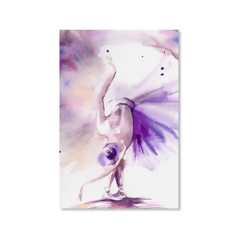 Watercolor-Purple-Ballet-Dancer-Canvas-Painting-Gril-Roon-Art-Nordic-Posters-And-Prints-Home-Decoration-Wall (3)