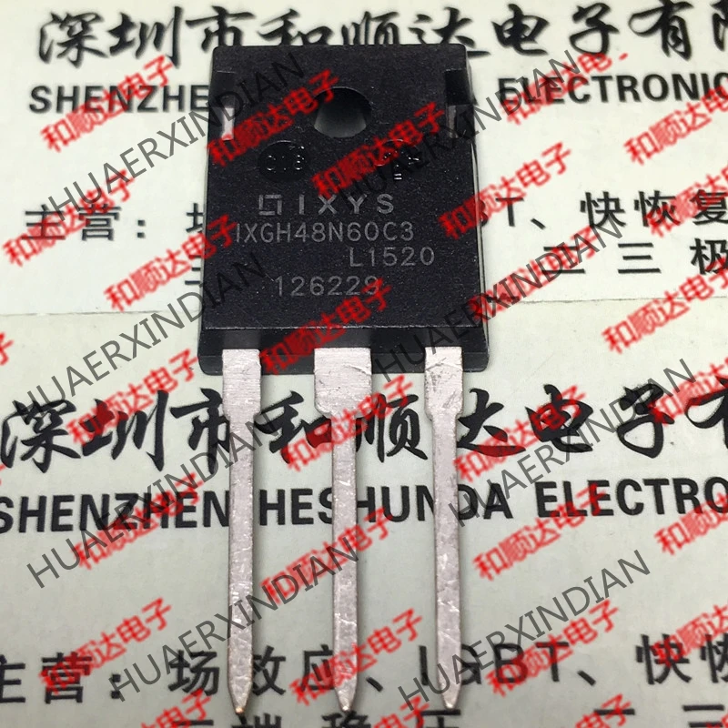 5 шт., новые оригинальные кнопки IXGH48N60C3-247 600V 48A
