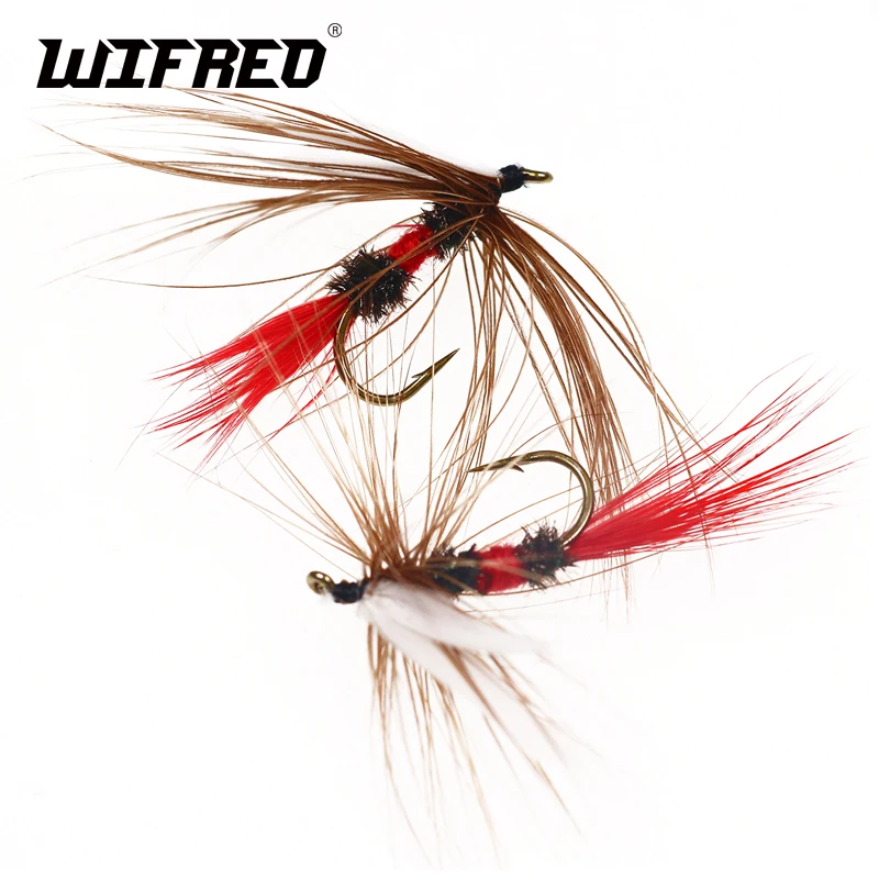 Wifreo 10 шт. # красный хвост может Fly Нимфа фазан херль крылатые форель окунь пресной