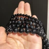 Natural Stone Black Striped Agates Beads For Jewelry Making Round Loose Spacer Onyx Beads DIY Bracelet Necklace 4/6/8/10/12mm ► Photo 3/4
