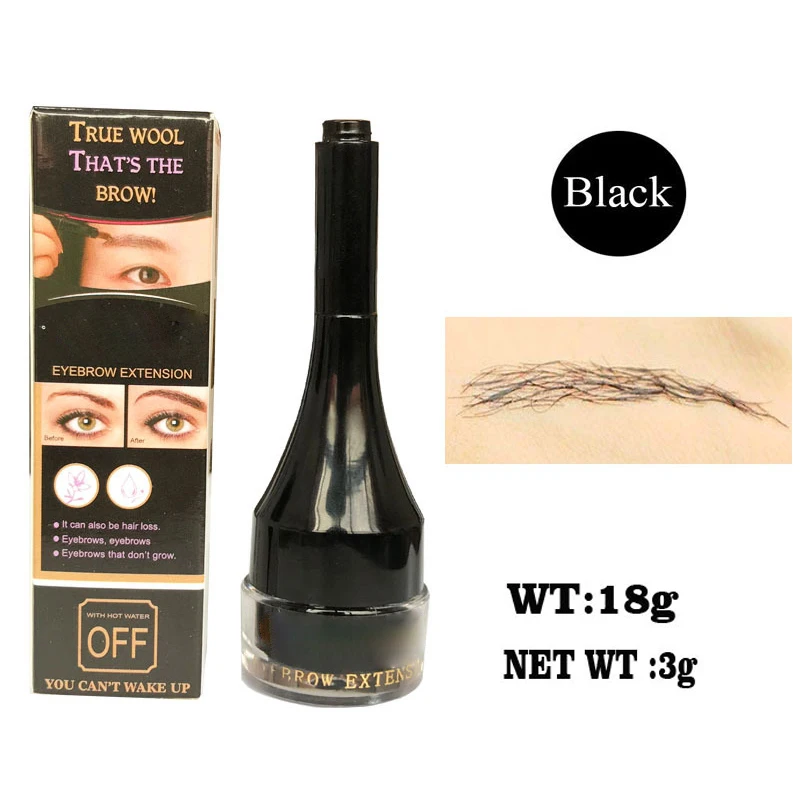 Waterproof Eyebrow Extension Cream 4D Gel Tint Pen Hair Fiber Enhancer Brush MH88 Waterproof Eyebrow Extension Cream 4D Gel Tint Pen Hair Fiber Enhancer Brush MH88