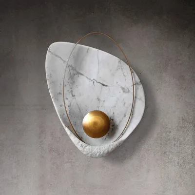 

Classical Wall Lamp Decoration Marble Wall Light Sconce For Indoor Bathroom Wall Light Fixture Aplique Luz Pared