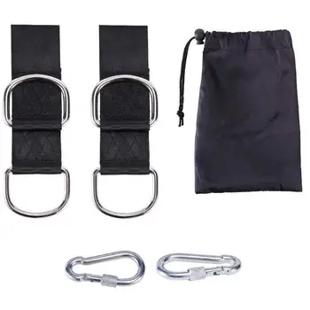 

Durable Swing Straps Delicate Design 2pcs Outdoor Tree Swing Straps 500/1000kg Load Capacity Hammock Rope Belt Kit