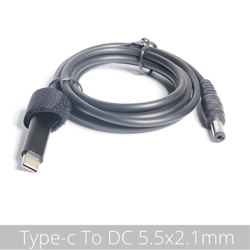 USB Type C PD зарядный кабель шнур адаптер питания постоянного тока преобразователь