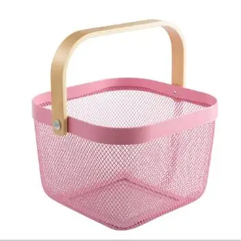 

gqb Table Decor Party Hanging Decoration Xmas Fruit Storage Container Gift Candy Backet