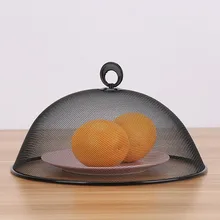 1 шт. кухонный металлический чехол для еды анти мухи комары круглый прочный пищевой фруктовый блюдо гриль для пикника кухонные принадлежности