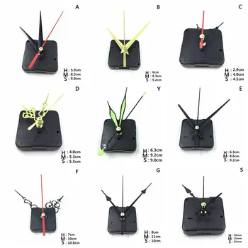 

1 set with needles Clock Movement DIY Quartz repair Movement Clock Mechanism Parts Quartz Watch Silent Hanging Wall