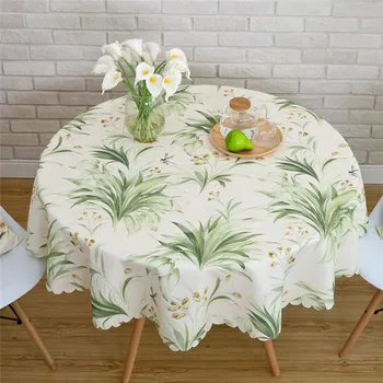

2020 New Rural Rectangular Cover Cloth Home Decoration Waterproof Printed Tablecloth Square Table Cover Tea Table Cloth