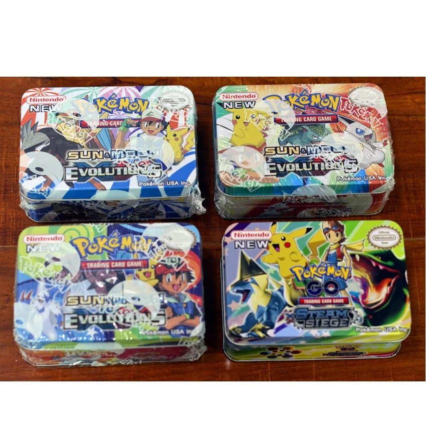 40 unids/set Takara Tomy Pokemon tarjeta Original juguetes juego de tarjeta de juguete carta Pokemon francesa Original de tarjetas