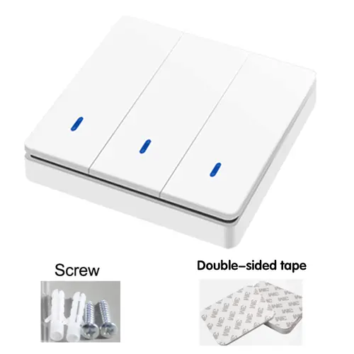 Wireless Smart Switch Light 433Mhz RF 86 Wall Panel Switch with Remote Control Mini Relay Receiver 220V Home Led Light Lamp Fan - Image 16