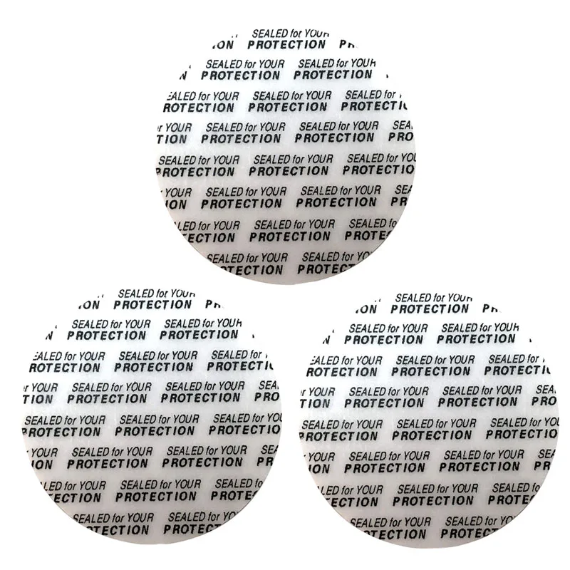 Foam Seal Caps 1000Pcs Self-adhesive Foam Press Seal Cap Liners for Cosmetic Jar Bottle Pot 20mm-70mm