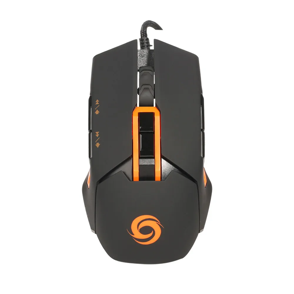 

OMESHIN Right and left hands are perfectly symmetrical wired gaming mouse 7 key 3200DPI support macro program ergonomics design