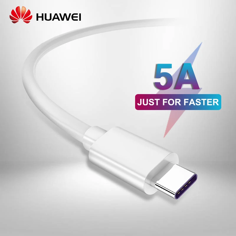 

HUAWEI Original USB 5A Type C Cable USB 3.1 Type-C HUAWEI P10 Plus P20 MATE 9 10 20 X Pro Lite Cables Super Quick Charger Cable