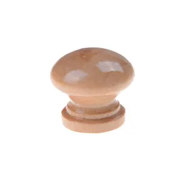1Pcs Handles Natural Wooden Cabinet Drawer Wardrobe Knobs Door Pull Kitchen Handle Furniture Hardware