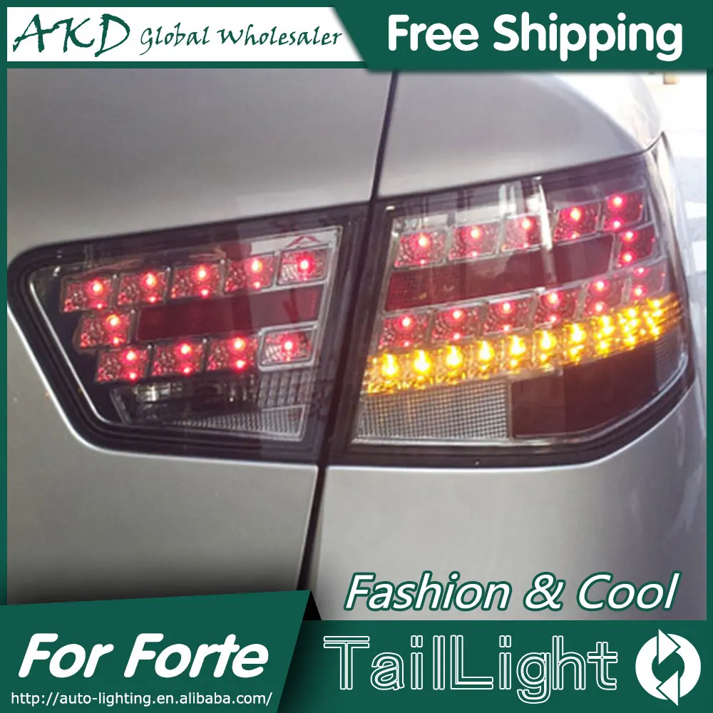 

AKD Car Styling for Kia Forte Tail Lights 2010-2013 Cerato LED Tail Light Forte Rear Lamp DRL+Brake+Park+Signal