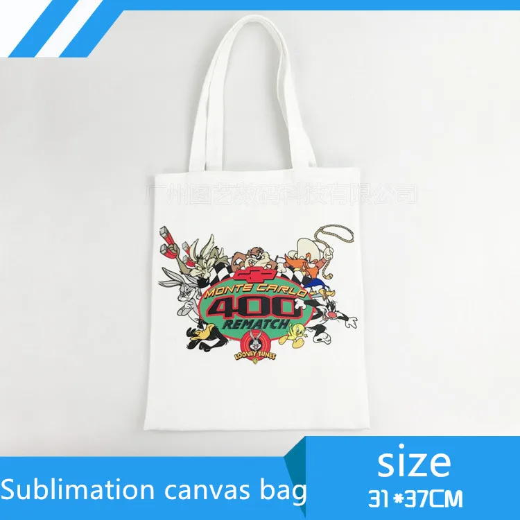 

Free Shipping 12pcs Blank Sublimation Bag For Sublimation INK Print DIY Gifts Heat Press Printing Transfer
