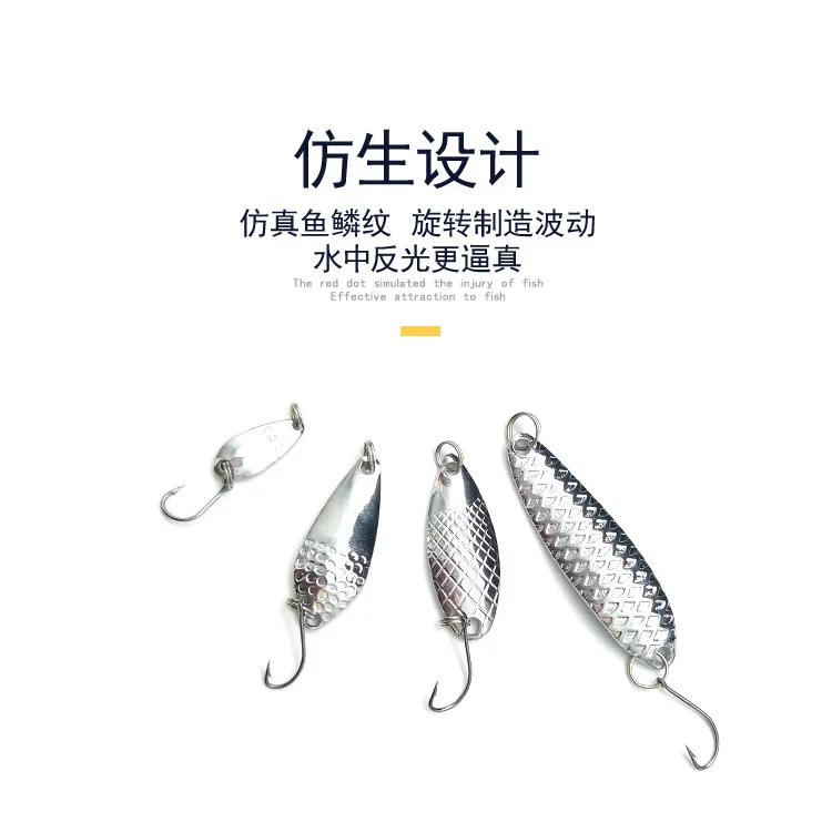 Spoon Fishing Lures Pesca Wobblers Spinner Baits Shads Sequin Metal jigging for Carp Fishing Topwater Isca Bass