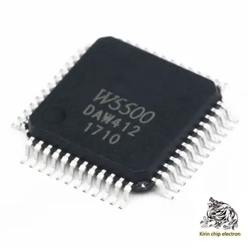 

5pcs / lot new w5500 lqfp48 microcontroller Ethernet Hardware TCP / IP protocol stack embedded