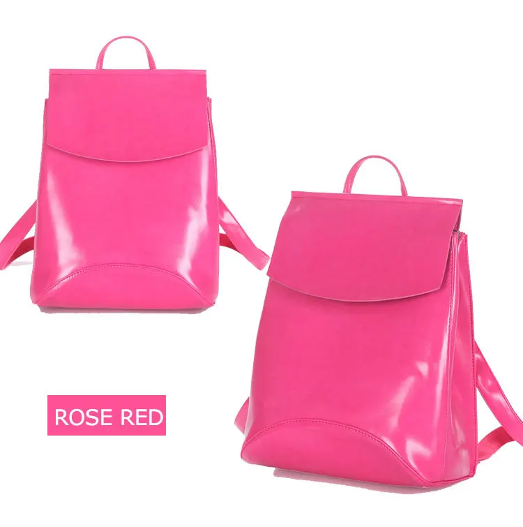 Fashion Women Backpack High Quality Youth Leather