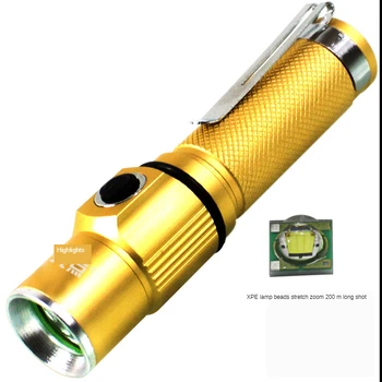 

Luo Men LED 14500 Strong Light Charging Small Flashlight Mini Household Direct Charging Small Flashlight