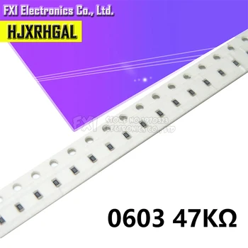 

300PCS 0603 Chip Fixed Resistor SMD Resistor 47K ohm 473 New original