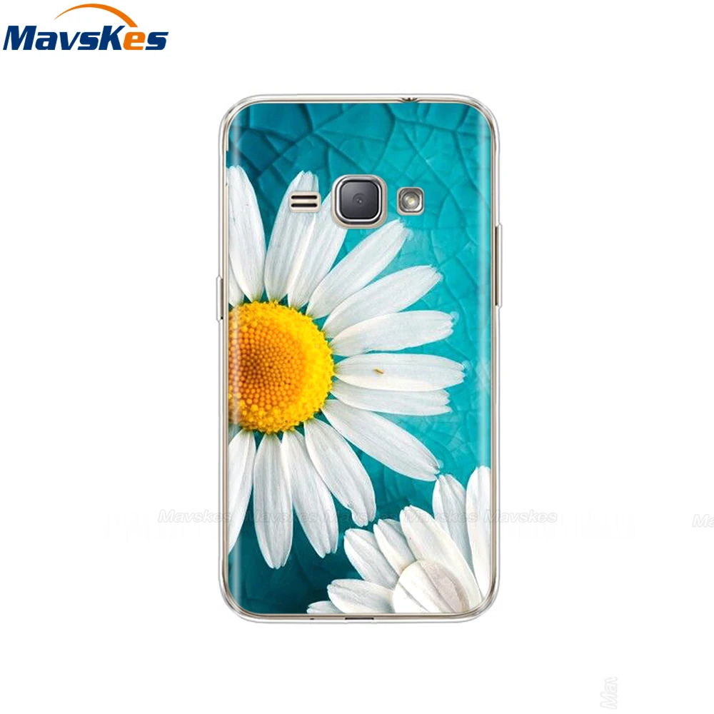 18 Силиконовый чехол для телефона для samsung Galaxy J1 J120 J120F SM-J120F мягкие чехлы из ТПУ на заднюю панель для телефона для samsung J1 6 fundas - Цвет: 18