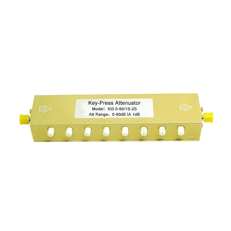 

0-90db/60/30 button adjustable Sma/N type RF coaxial button adjustable attenuator button adjustable step attenuator