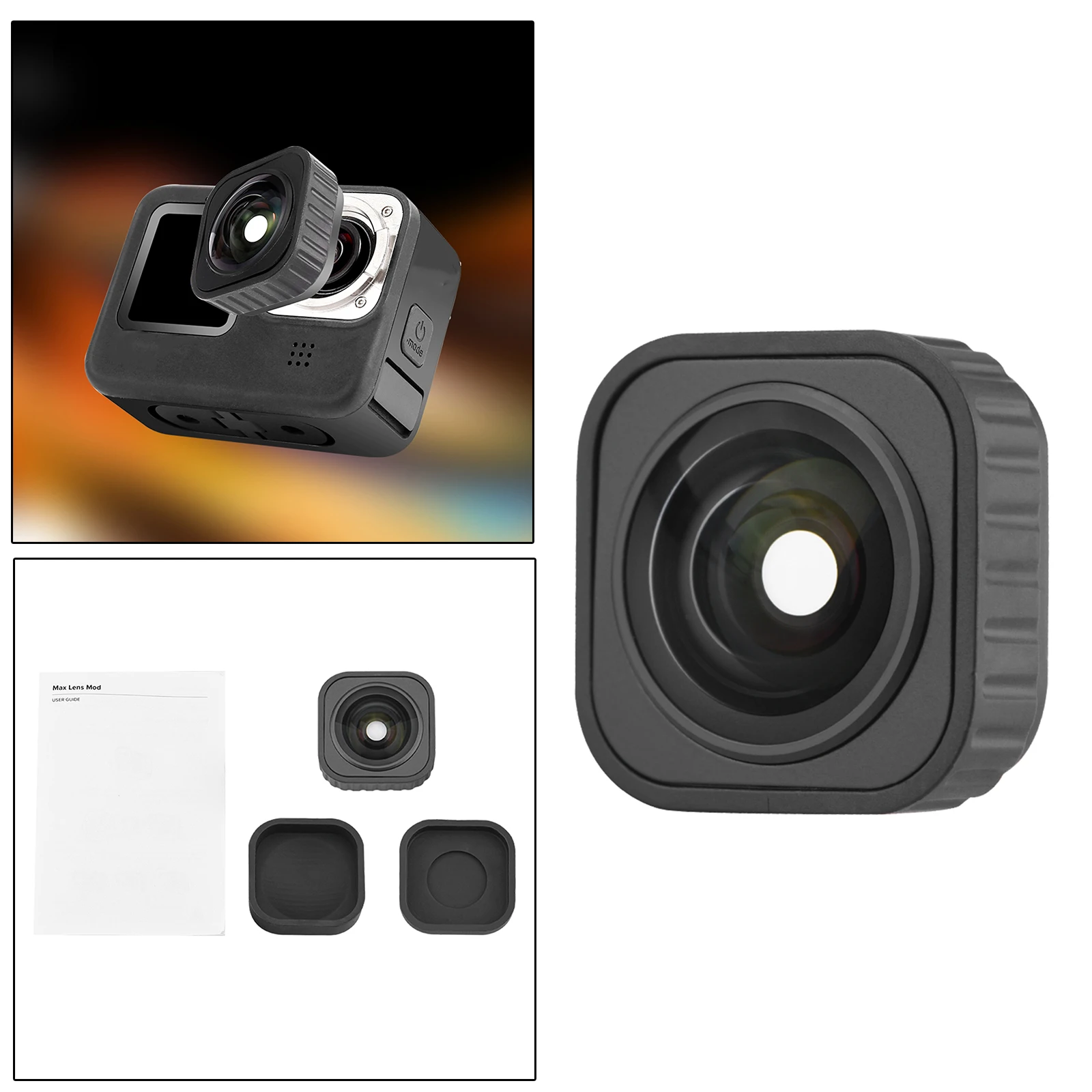 Media Mod Lens Mods Ultra Wides Angle Light Mod Display Mod Aluminum Alloy Frames For Go Pro 9 Action Camera Lens Accessorie Sports Camcorder Cases Aliexpress