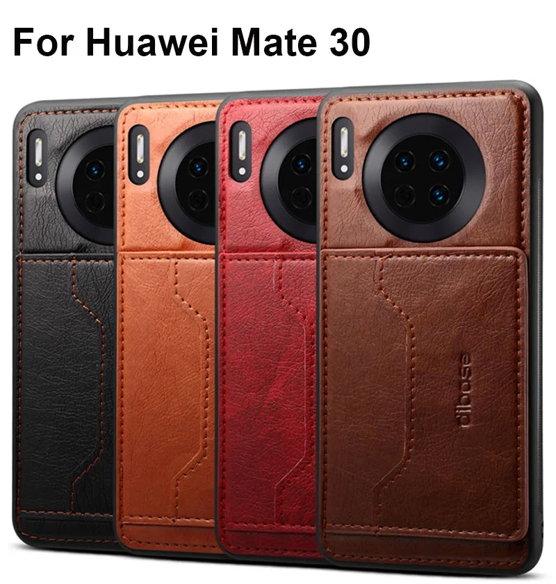 Для huawei mate 20X чехол Роскошный из искусственной кожи держатель для карт Стенд Автомобильный Магнит чехол mate 20 X чехол mate 30 pro Чехол 20 Pro Lite чехол