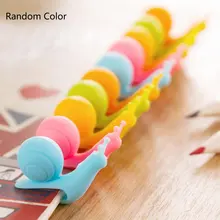 Силиконовая милая форма улитки, чай, кофе, распознаватель, кружка, фильтр, чайник, пакетики для чая, этикетки, висячий пакетик для чая