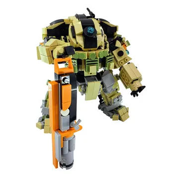 

New 725+Pcs Mini Mecha Bricks Fighting Mecha Model Small Particle Building Blocks Educational Toy