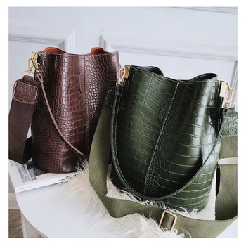 

Women Vintage PU Leather Handbag Shoulder Lady Crossbody Bag Simple Zipper Messenger Bags