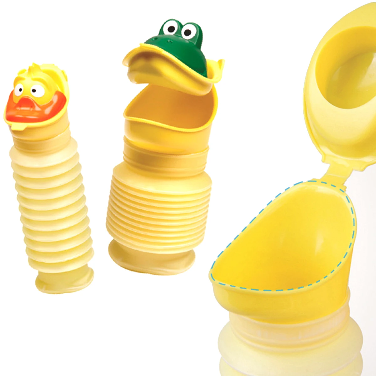 Portable Stretchable Child Camping Toilet Potty Travel Emergency Urinal Pee Bottle For Kids Girls Boys Children Travel Urinal