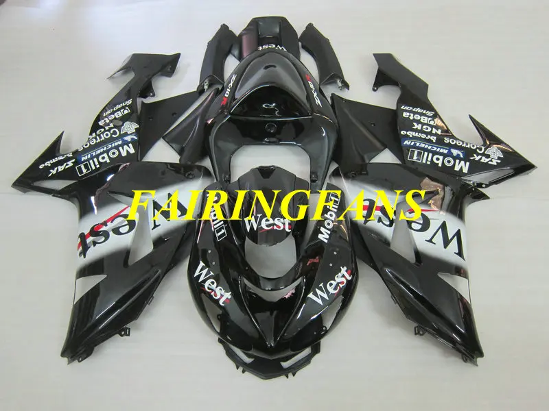 Мотоциклетный вставной Обтекатель тела комплект для KAWASAKI Ninja ZX10R 06 07 ZX 10R 2006 2007 ABS