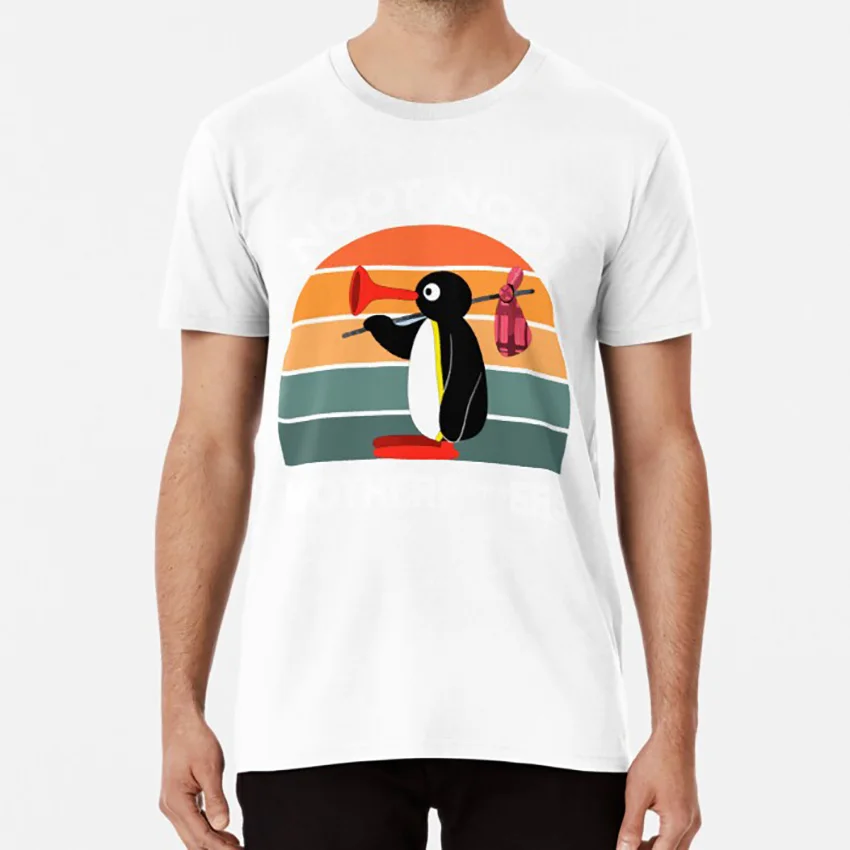 Noot Motherf Pingu футболка Meme Забавный подарок рубашка Pingu|Футболки| |