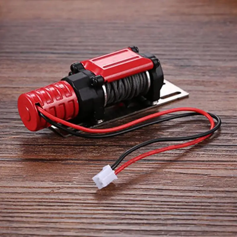 

Metal Winch Hook Set Precision Aluminum Alloy Manual Remote Control for RC4WD 1/10 Model Car Part with Automatic Remote Control