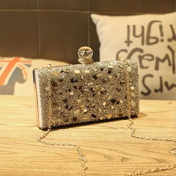 

2020 Fashion New Women Bag Rhinestones Party Evening Bags Bling Crossbody Shoulder Bag Wedding Dinner Handbag Day Clutches Bolsa