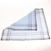 10pcs Men plaid Handkerchiefs 100% Cotton with Stripe Hankies Gift Set Women Classic Handkerchief Pocket Hanky Pocket Squares ► Photo 3/6