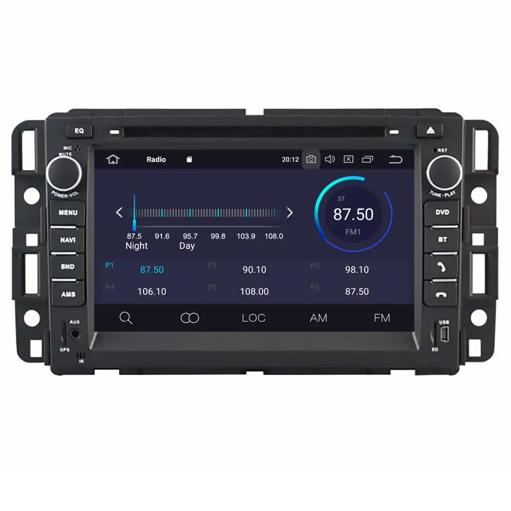 Android 9 с ips DSP экраном для HUMMER H2 2008-2011 автомобильный радиоприемник с навигацией GPS мультимедиа головное устройство плеер DVD