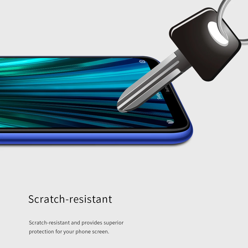 Nillkin для Xiaomi Redmi Note 8 Note8 Закаленное стекло протектор экрана XD полное покрытие 3D Защитное стекло для Xiaomi Redmi Note 8