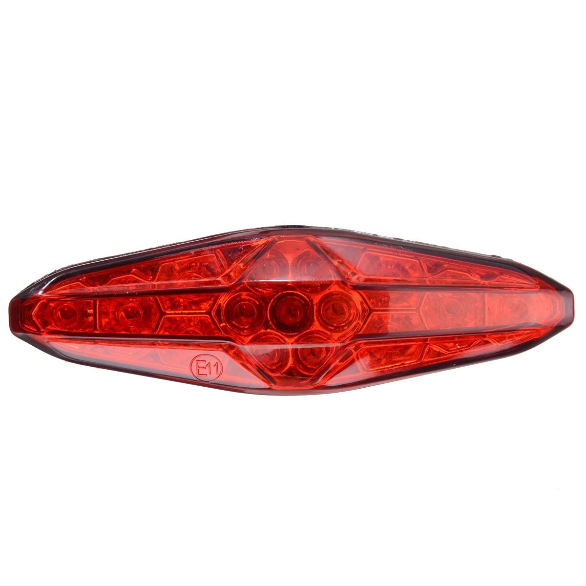 1PC 15LED 12V Off-road Waterproof Braking Stop Lamp Motorcycle ATV Rear Tail Brake Running Light For Honda