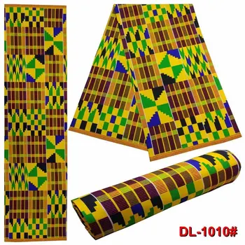

Ankara African Printed Fabric For Dress,Guaranteed Real Java Wax Print 6Yard,Dutch Java Wax Kente Fabrics 100% Polyester!DF-4227