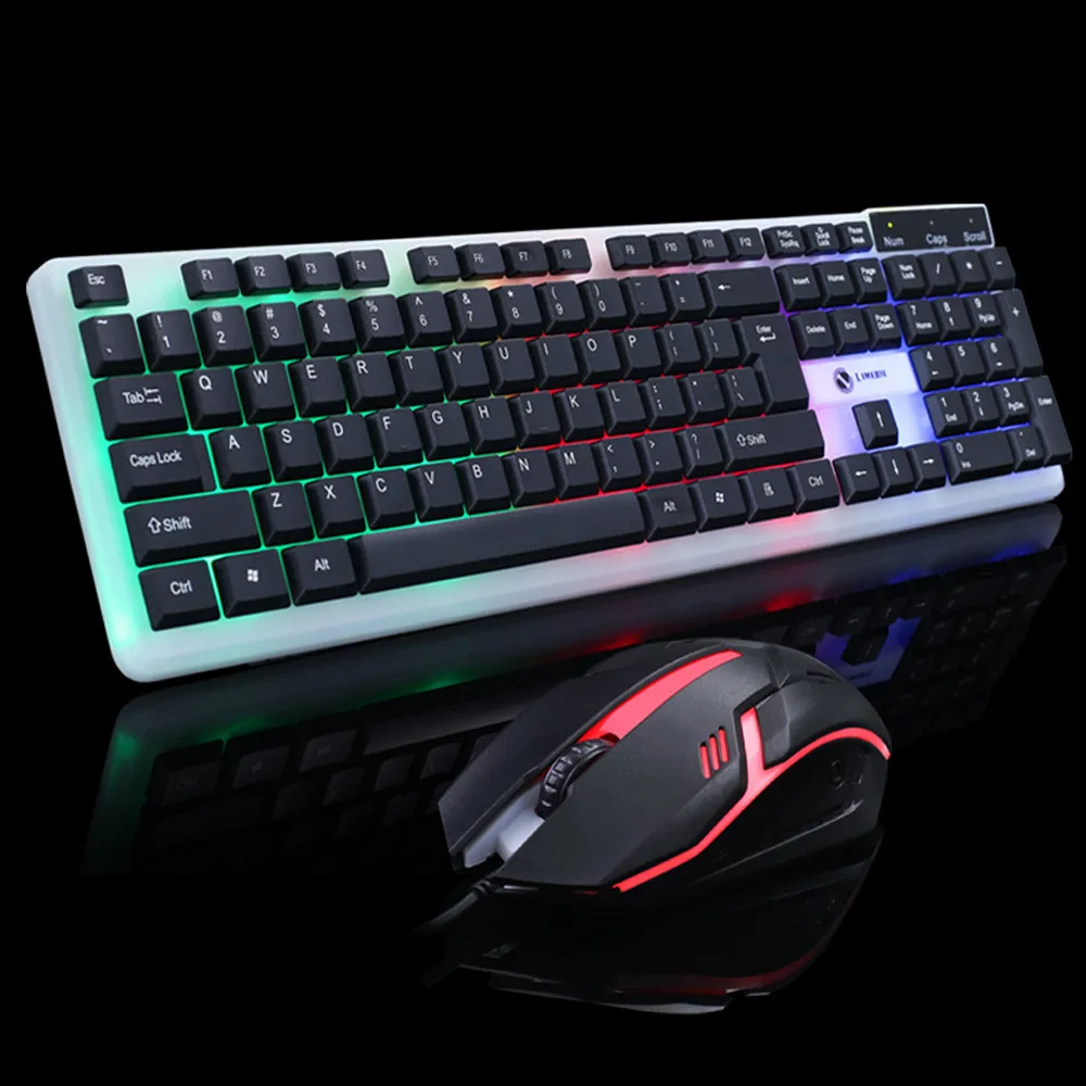 Цветной СВЕТОДИОДНЫЙ usb кабель VOBERRY для T11 игровой комплект с радужной