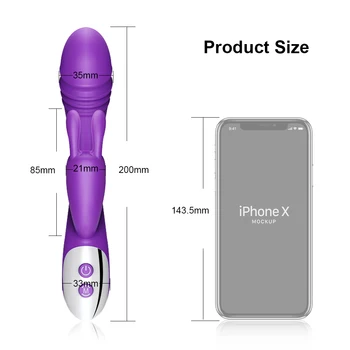 Powerful Rabbit Vibrator For Women Clit Clitoris Stimulator Soft Silicone Female Masturbator Dildo Penis Sex Toys For Adults 18 5